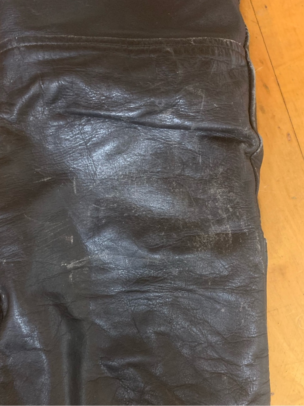 29L Black Leather Women's Chaps - XS/S - Picture 9 of 16
